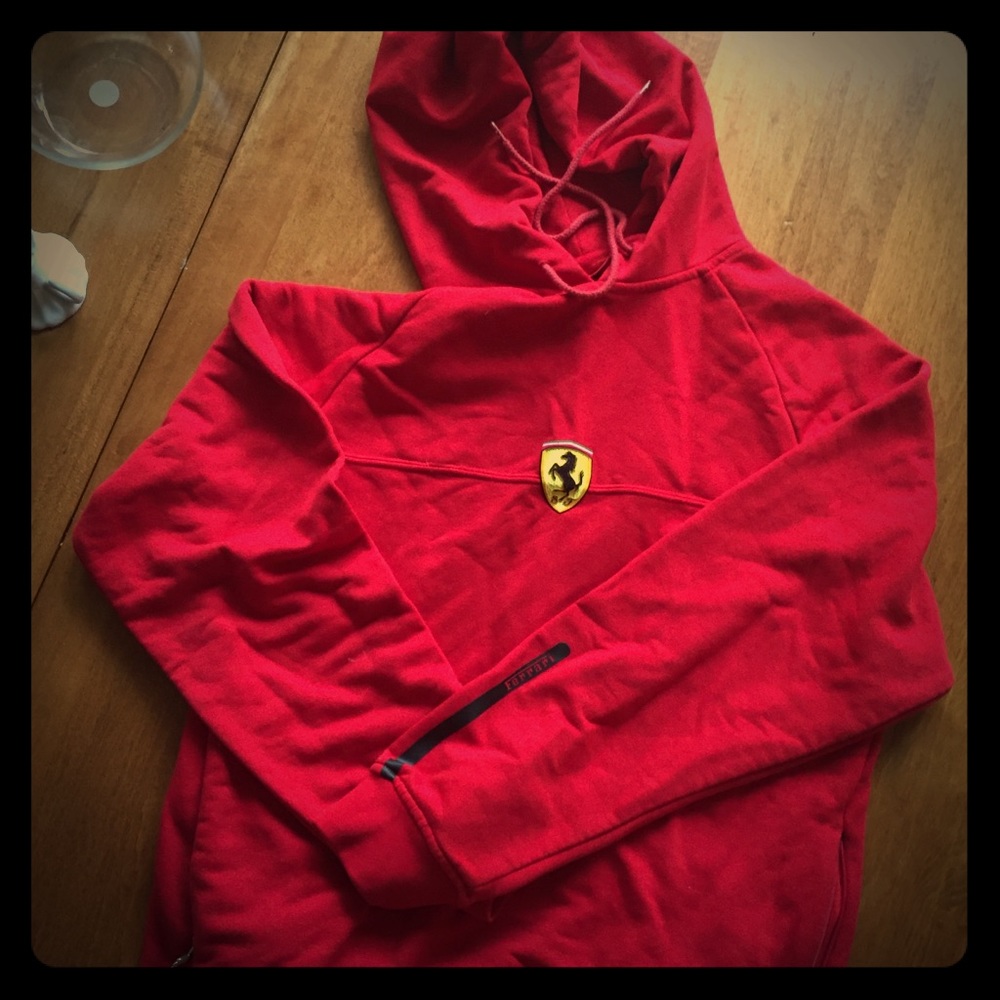 Official Ferrari Women’s Hoodie Sweatshirt